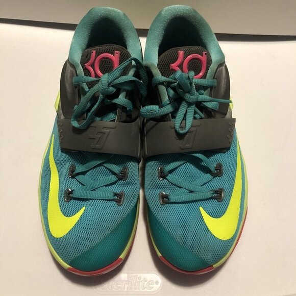 Nike Kevin Durant VII Youth Colorway Basketball Shoes Size 5.5Y 669942-300 - Picture 2 of 9